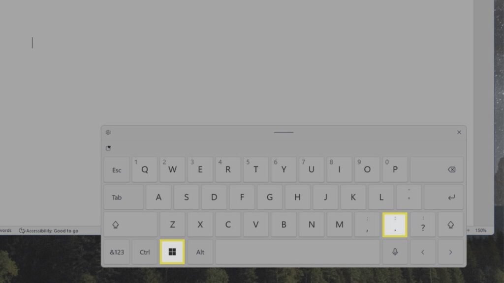 Emoji Keyboard Shortcuts on Windows