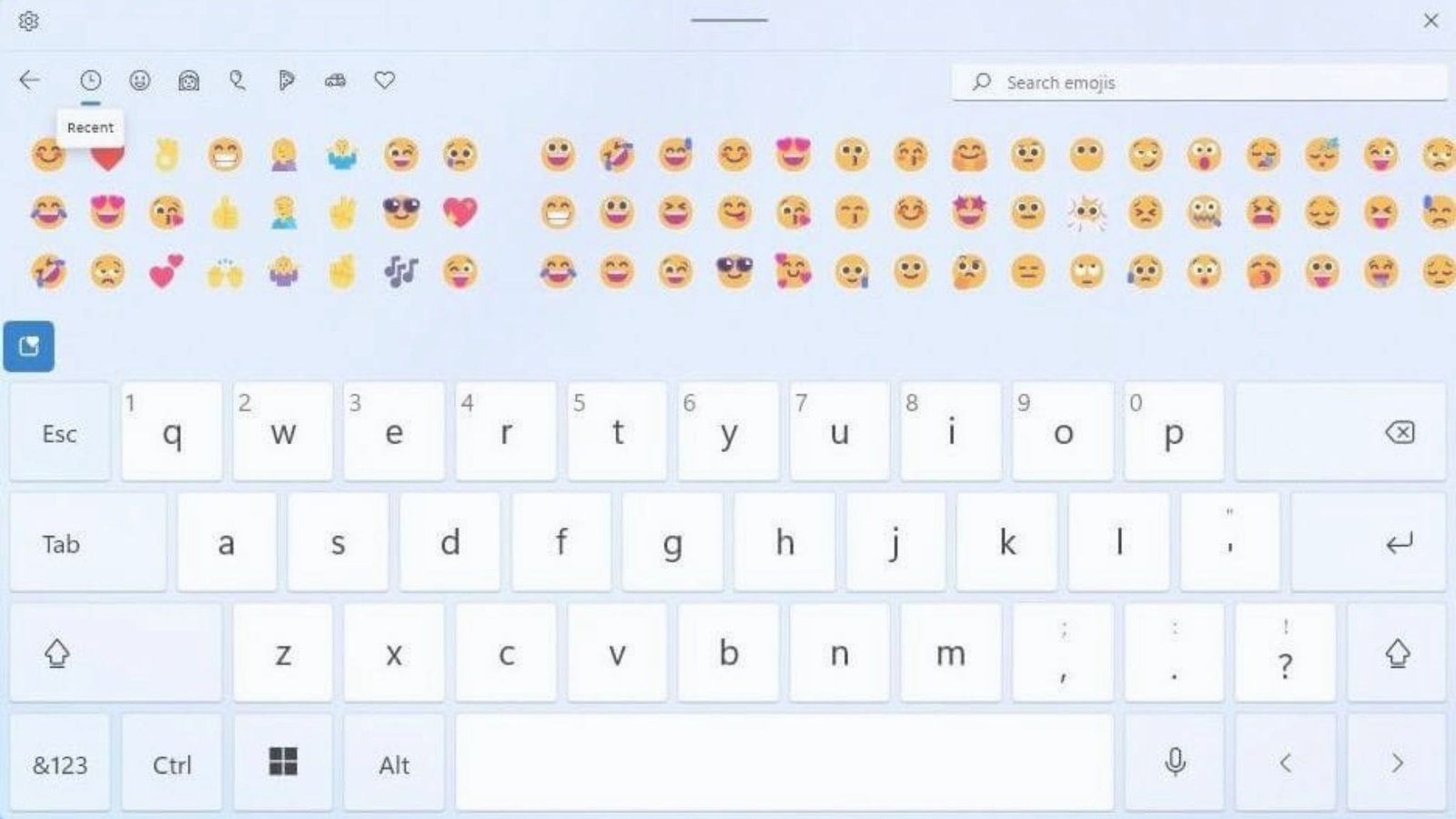 Emoji Keyboard Shortcuts