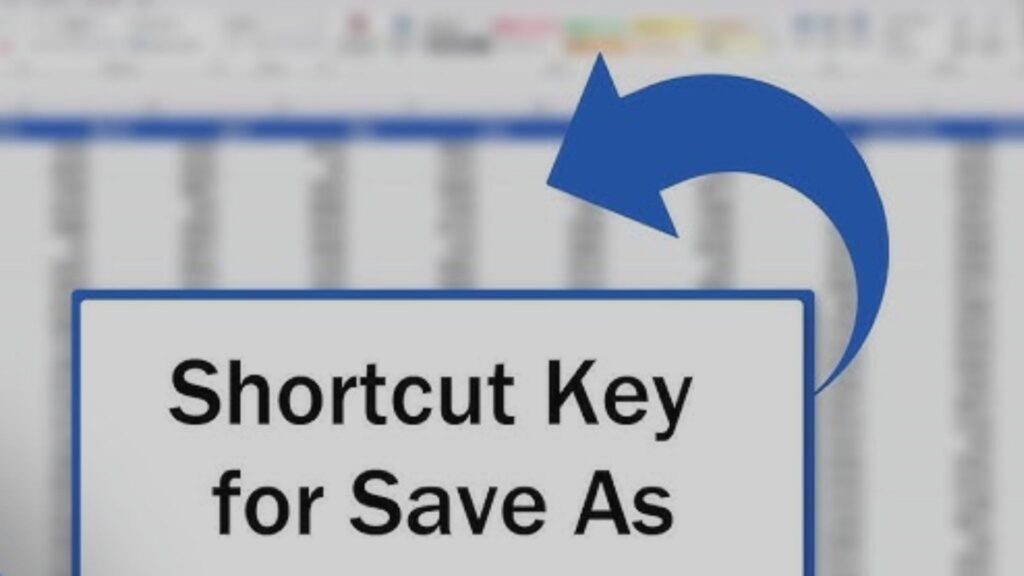 Save As Keyboard Shortcut on Windows